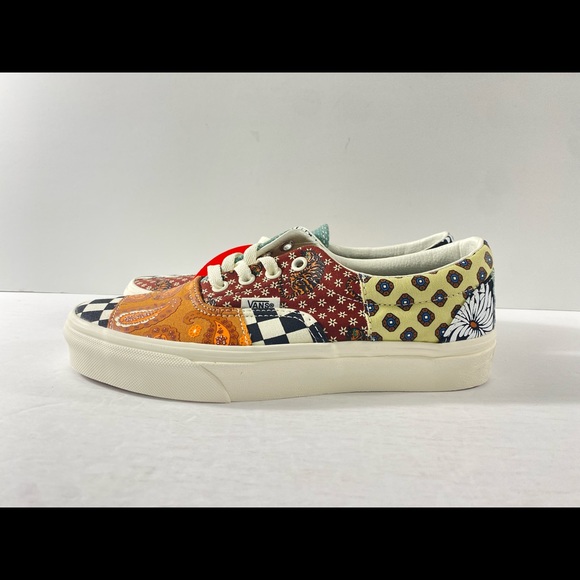 Vans Era Tiger Patchwork Checkerboard Sneakers - Picture 4 of 8
